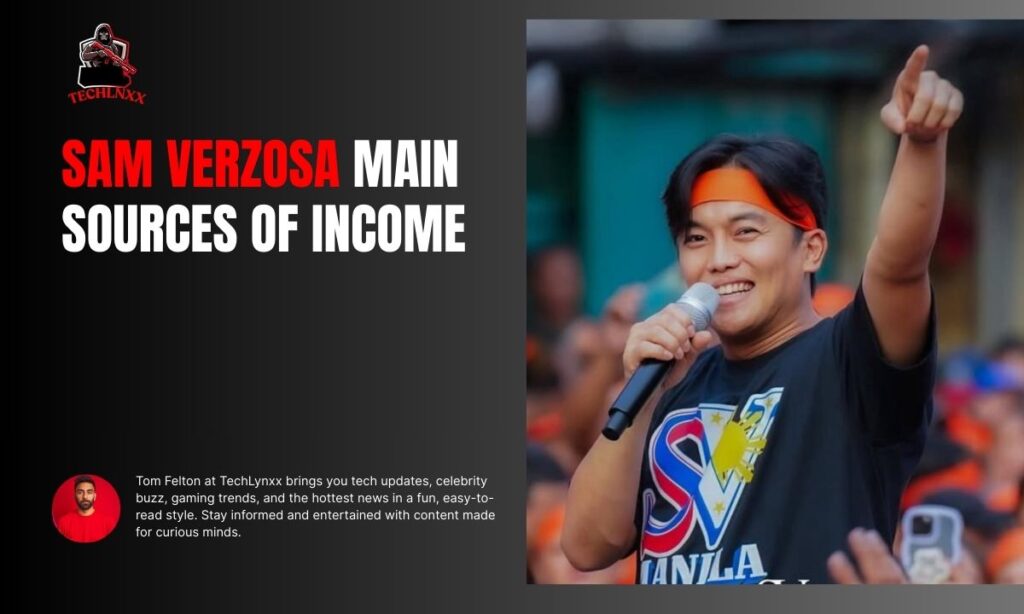 Sam Verzosa Main Sources of Income